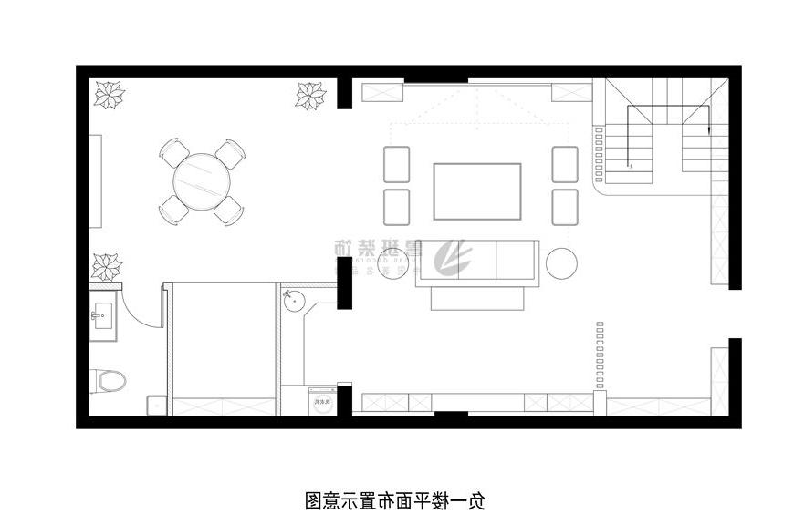 绿地城,新中式风格效果图,户型图